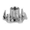 Picture of 10-32X7/16-6 Prong Tnuts 23/32 Flange Diameter / Plain