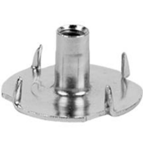 Picture of 1/4-20X5/16 1-1/4 Flange/ 4 Prong Tnuts / Plain