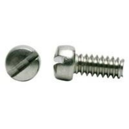 Picture of 1/4 - 20 X 3/4 Machine Screw Fillister Head Slotted Zinc Cr+3