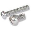 Picture of 1/2 - 13 X 4 Machine Screw Round Head Slotted Zinc Cr+3