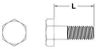 Picture of 1 - 8 X 2 1/4 A325 Type 1 Structural Bolts (Inch) Plain (Import)