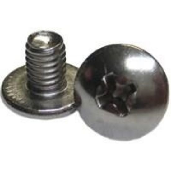 Picture of 8 - 32 X 7/8" Stainless Steel 18-8 (Inch) Philips Truss Head Machine Screw