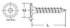 Picture of Connector Screw (KD) CW 5 x 60mm w/ Special Thread Bronze