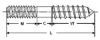 Picture of Hanger Bolt 5/16-18X3 1/2