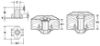 Picture of Tnut Hopper Feed 1/4-20 11/16 Barrel,CB3,Punched Crimp Lock Plain
