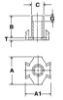 Picture of Tnut Hopper Feed 1/4-20 11/16 Barrel CB3 Punched Plain