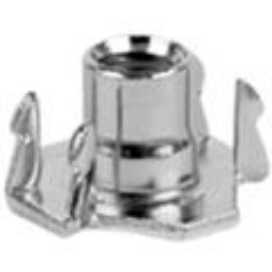 Picture of Tnut Hopper Feed 1/4-20X5/16-4Php Crimp Lock DB Plain
