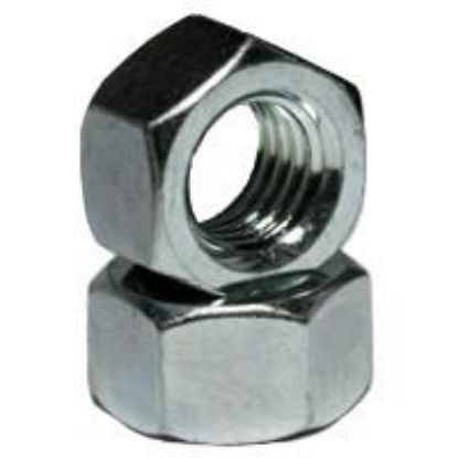 Picture of 1 1/4 - 12 Gr.8 Hex Nut Zinc Yellow CR+6