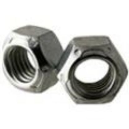 Picture of 5/8 - 18 Gr.C All Metal Cone Locknut Zinc/Wax CR+3