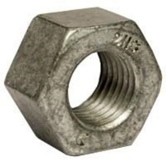 Picture of 1 3/8 - 6 A563-A Heavy Hex Nut Plain