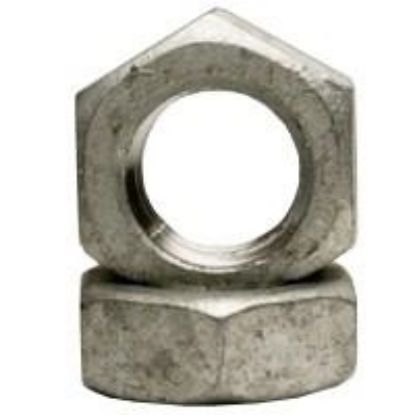 Picture of 1/2 - 20 Finished Hex Jam Nut Plain