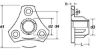 Picture of Type J Insert Nut 3/8-16 x 10mm Zinc