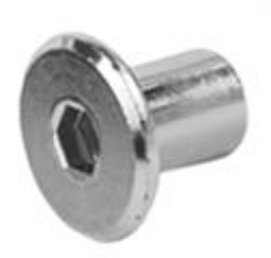 Picture of Cap JCN 1/4-20 x 17-4mm HX No thru hole Plain