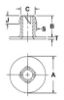 Picture of Propell Nut 1/2-13X3/8 Plain