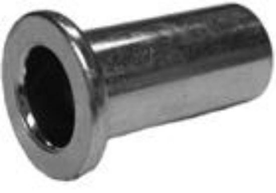 Picture of Rivet Nut 1/4-20x 0.625 Flat head Non-Splined, Zinc