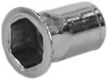 Picture of Rivet Nut M6 x 14.73mm Hex Body, Zinc Dichromate