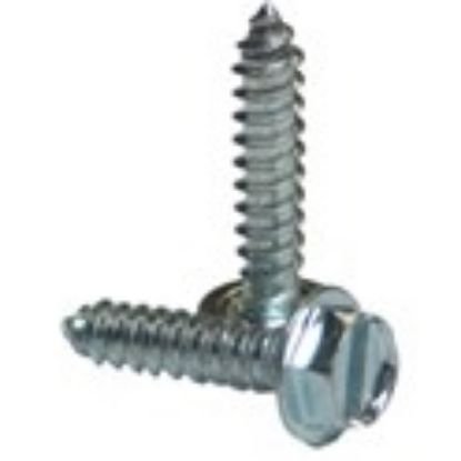 Picture of #10 - 12 X 3/4 Indent Hex Washer Head Type AB Sheet Metal Screws
