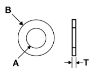 Picture of 3/4" Low Carbon (Inch) SAE Flat Washer Plain