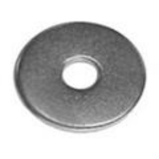Picture of 1/4"X 1 1/2" Fender Washers (Inch) Zinc CR+3