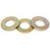 Picture of 1" L9 Tension Flat Washers Zinc & Yellow Cr+ 3 USS Pattern (