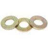 Picture of 7/8" L9 Tension Flat Washers Zinc & Yellow Cr+3 SAE Pattern